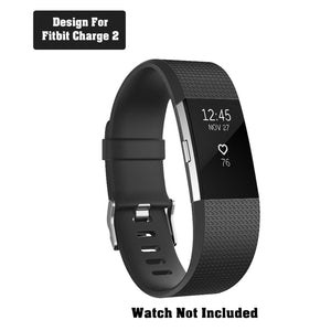 Silicone Replacement Band For Fitbit Charge 2