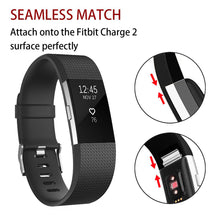 Load image into Gallery viewer, Silicone Replacement Band For Fitbit Charge 2 hr