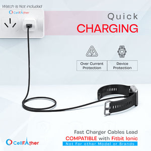 USB Magnetic Charger for Fitbit ionic- Buy Online At Cellfather