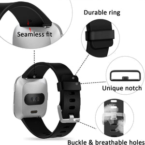 Silicone Strap For Fitbit Versa/Fitbit Versa 2/Fitbit Versa