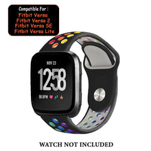 Load image into Gallery viewer, Dotted Silicone Strap for Fitbit Versa/Fitbit Versa 2/Fitbit Versa 