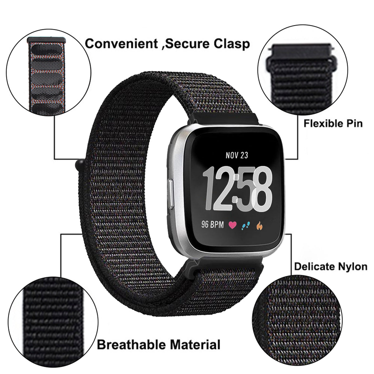 Buy Fitbit versa, versa Lite straps Band – CellFAther