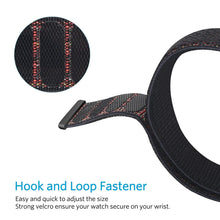 Load image into Gallery viewer, Woven Nylon Strap For Fitbit Versa/Versa 2 /Versa Lite ( Spider-Black)