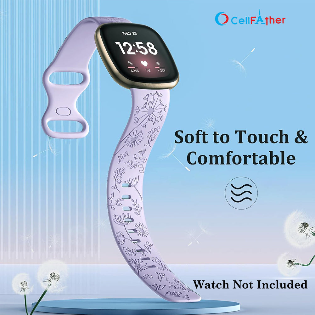 Fitbit versa lavender top