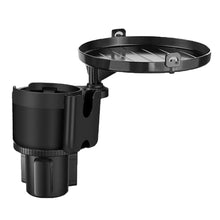 Load image into Gallery viewer, Car Cup Holder Expander Tray 3-in-1 Adjustable Car Table Food Tray