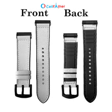 Load image into Gallery viewer, Leather silicone Straps for Fitbit Versa 4 &amp; Versa 3 Smartwatch (White)