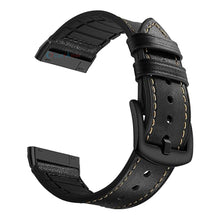 Load image into Gallery viewer, Leather silicone Straps for Fitbit Versa 4 &amp; Versa 3 Smartwatch (White)