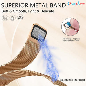 Fitbit Sense 2 metal band strap 