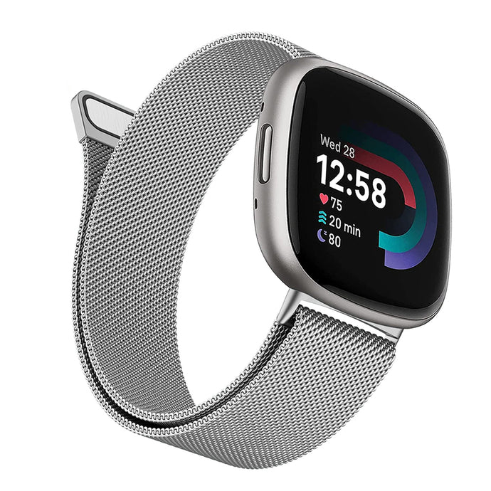 shop latest fitbit sense/sense 2 stainless steel strap  