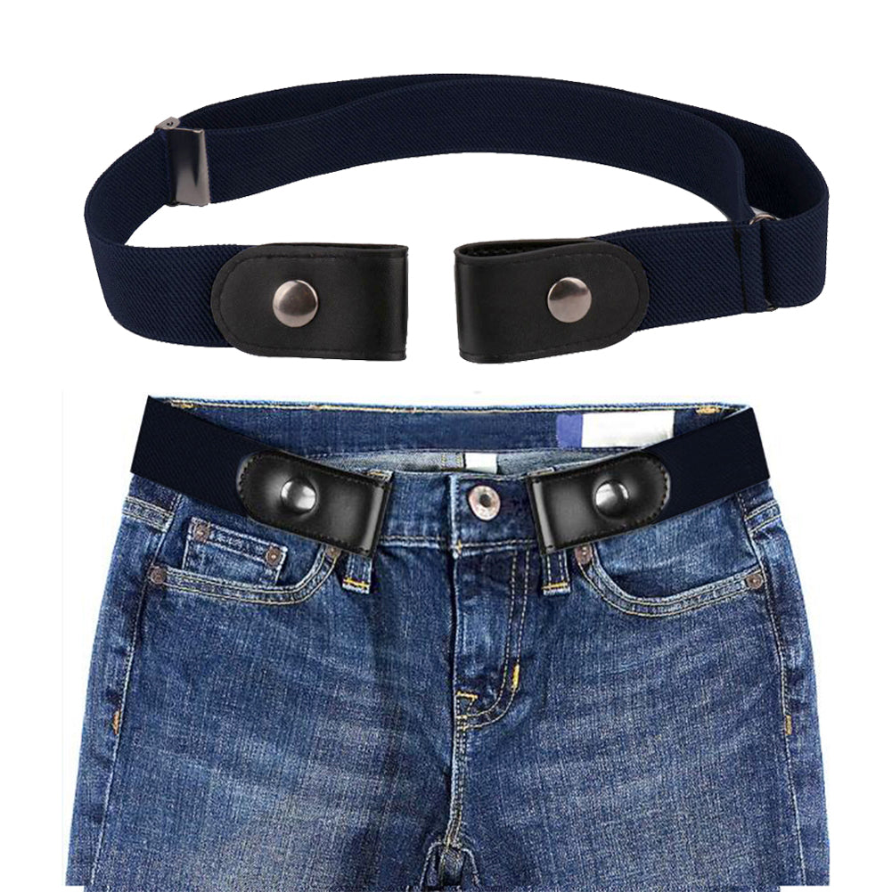 Buy No Buckle Elastic Belt for Women Mens Invisible Belt