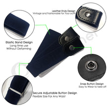 Load image into Gallery viewer, Buy No Buckle Elastic Belt for Women Mens Invisible Belt