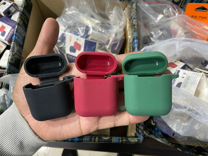 Buy Wholesale Apple Airpods 1 & 2 Silicone Case Cover Assorted Colors