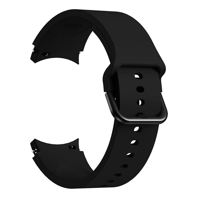 Silicone Strap for Galaxy Watch 5/4 Classic 46mm / 42mm Black
