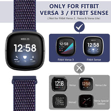 Load image into Gallery viewer, Nylon Strap For Fitbit Sense1-2/Versa 3-4 Indigo