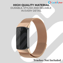 Load image into Gallery viewer, Milanese Strap for Fitbit Charge 5 &amp; 6 Band Strap-Rose Gold
