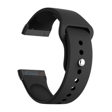 Load image into Gallery viewer, Silicone Strap For Fitbit Sense1-2/Versa 3-4 (Dotted- Black &amp; Green)
