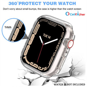CellFAther Apple Watch Protective Case For series 7/8 (41mm)