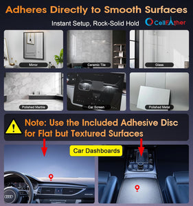 vacuum magnetic phone holder stand