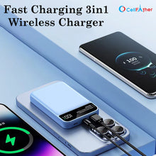 Load image into Gallery viewer, Fast Charging 3in 1 wireless Charger power battery 