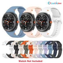 Load image into Gallery viewer, Silicone Straps for Samsung Galaxy Watch 8 Classic 46mm- Midnight Blue