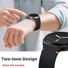 Load image into Gallery viewer, Silicone Straps for Samsung Galaxy Watch 8 40/44mm- Black