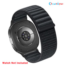 Load image into Gallery viewer, Breathable Nylon Straps for Samsung Galaxy Watch 8 40/44mm- Black