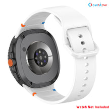 Load image into Gallery viewer, Silicone Straps for Samsung Galaxy Watch 8 Classic 46mm- White