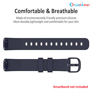 Silicone Strap For Fitbit Inspire 3-Midnight Blue
