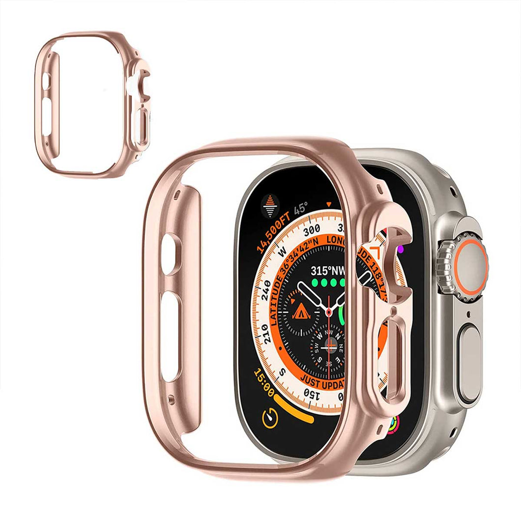 Apple Watch Ultra Protective Case Cover (49mm)-Rose-Gold