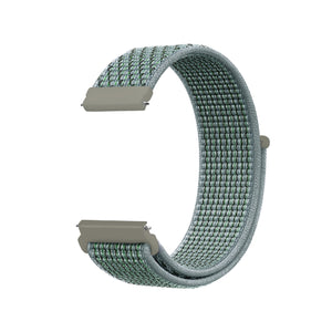 20mm SmartWatch Sport Loop Nylon Bands Inverness Green