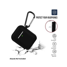 Load image into Gallery viewer, 4 in 1 for AirPods 1&amp;2 (Front LED Visible )- Black