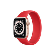 Load image into Gallery viewer, Solo Loop Elastic Silicone Strap for Apple Watch 42/44mm-Red