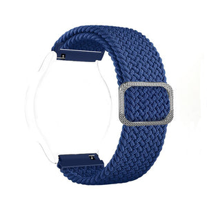 Adjustable Braided Loop Straps for Samsung Watch 20mm Black