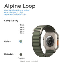 Load image into Gallery viewer, Cellfather Apple iWatch Ultra Alpine loop Band Straps 
