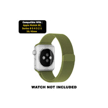 Load image into Gallery viewer, Milanese Loop Strap for iWatch 38-40mm Grass Green