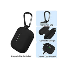 Load image into Gallery viewer, AirPods Pro Case 3 in 1 Combo Pack for AirPods Pro - Black