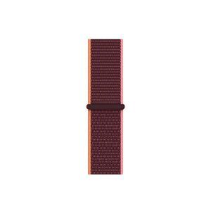 Woven Nylon Straps For Apple Watch-42/44mm New 2020 Edition(Plum)