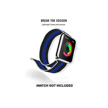 Load image into Gallery viewer, Milanese Loop Strap for iWatch 42-44mm Black Blue