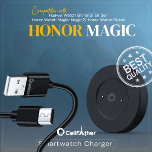 Replacement Charger for Huawei Watch/Honor Watch Magic/ Magic 2-Black color 