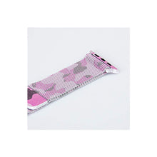 Load image into Gallery viewer, Milanese Loop Strap for iWatch 42-44mm Rose Flower