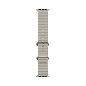Ocean Band Straps For Apple iWatch-42/44/45/49mm-Off-White