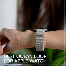 Load image into Gallery viewer, Ocean Band Straps For Apple iWatch-42/44/45/49mm-Off-White
