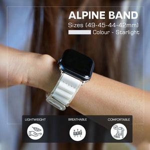 Alpine Loop Band Straps For Apple iWatch-42/44/45/49mm-Starlight