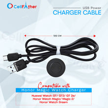 Load image into Gallery viewer, Replacement Charger for Huawei Watch/Honor Watch Magic/ Magic 2-Black color 