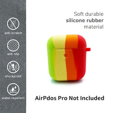 Load image into Gallery viewer, Silicone Case Cover for Airpods 1/2 (Colorful)