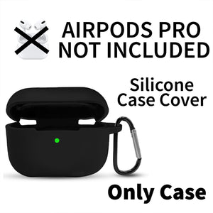Silicone Case Cover for Airpods Pro (Black)