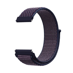 Nylon Strap for Amazfit Bip/Lite/GTS/MINI/GTR 42mm -Jet Black