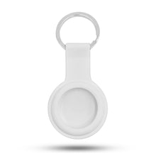 Load image into Gallery viewer, Silicone Key Ring Holder Case Cover Compatible with Apple Airtag 2021 (Black)