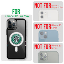 Load image into Gallery viewer, iPhone 12Pro Max Printed Case Cover with MagSafe - Starbucks