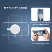 Load image into Gallery viewer, iPhone 12/12Pro Clear Case Cover with MagSafe